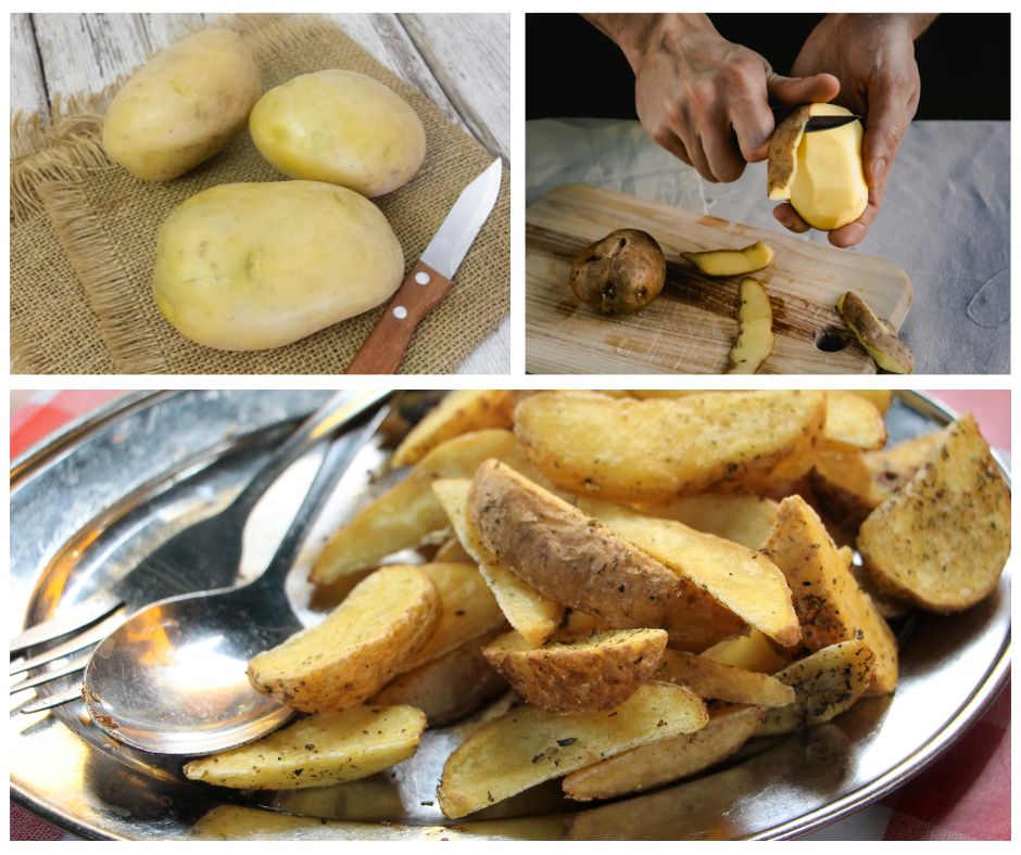 Pomme De Terre Grenaille Au Four Min De Cuisson Marron Chantilly