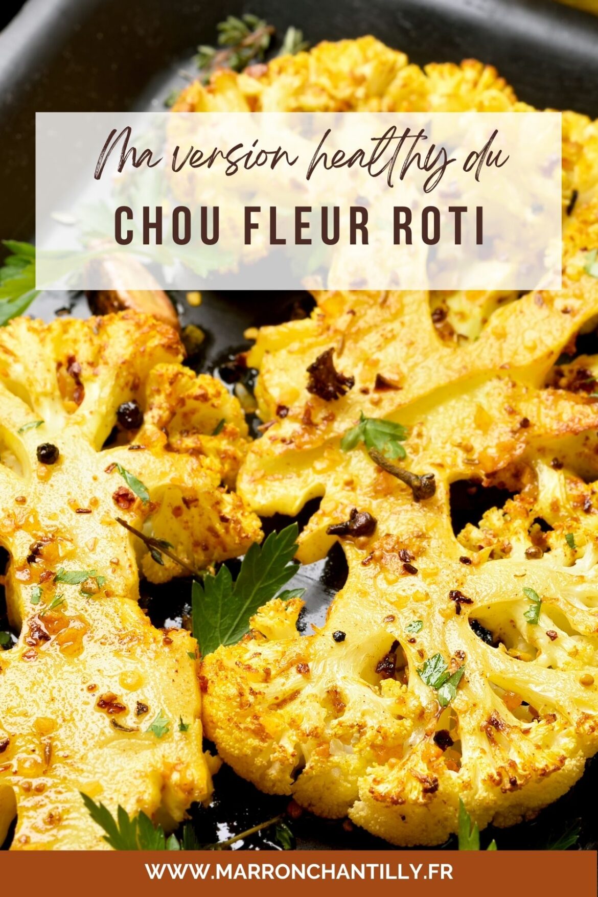 chou fleur roti