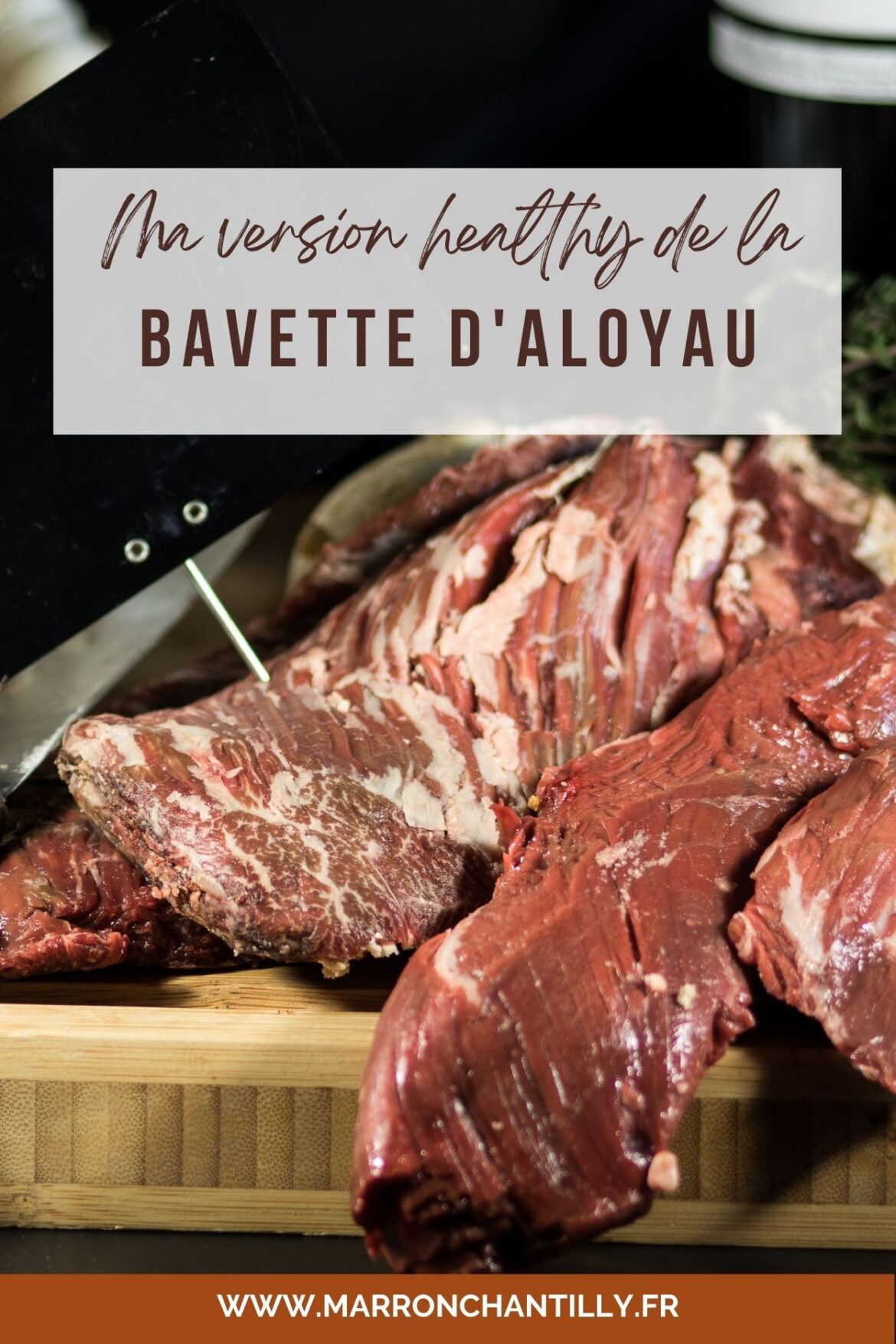 Bavette D'aloyau à La Moutarde | Marron Chantilly