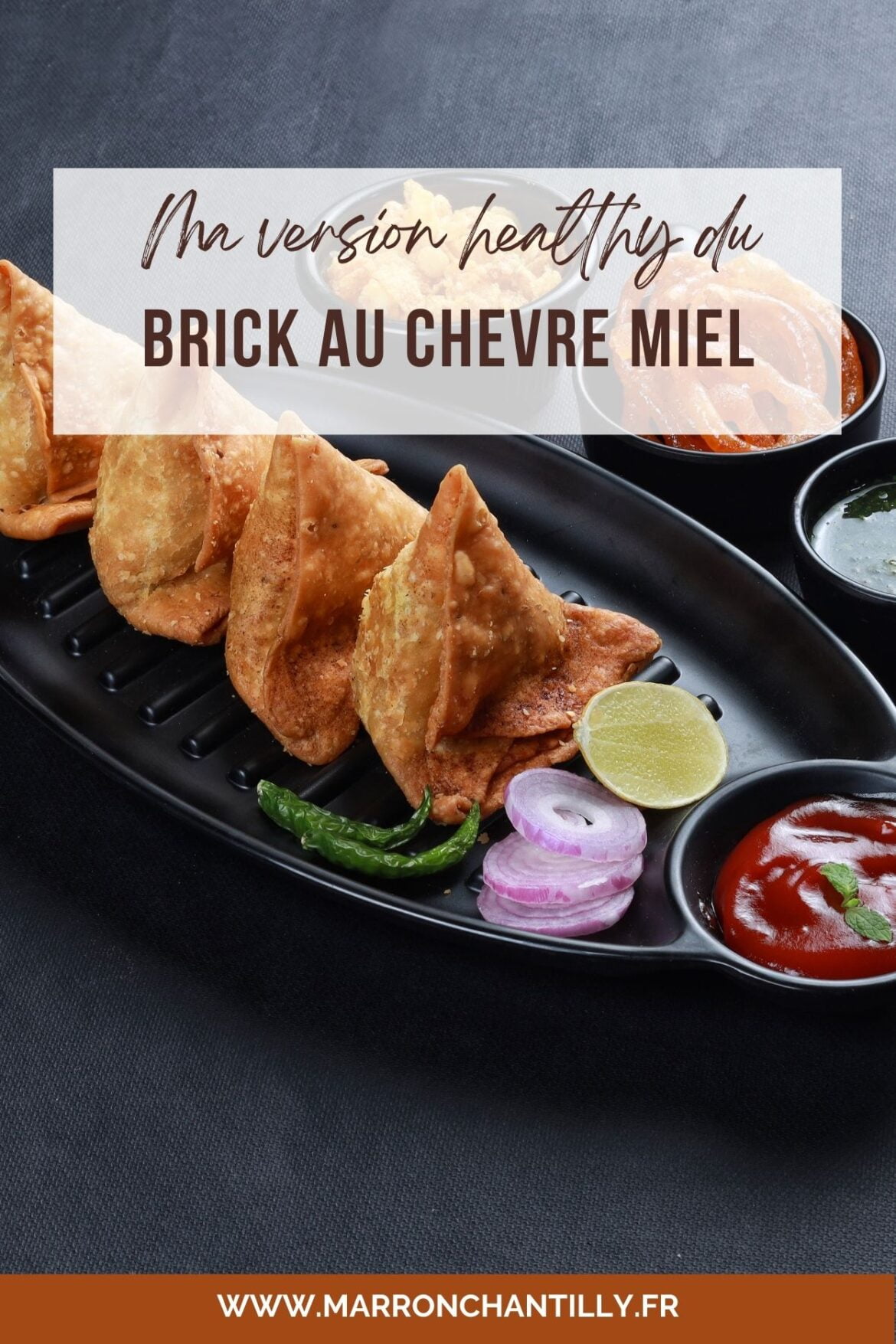 brique au chèvre miel